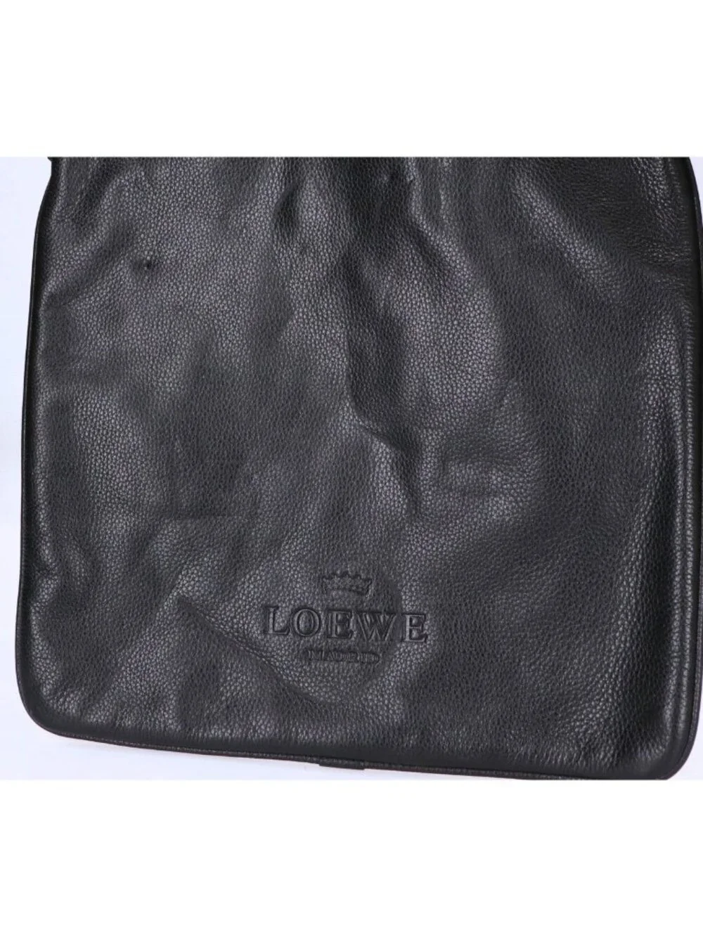 Loewe Leather Logo Messenger